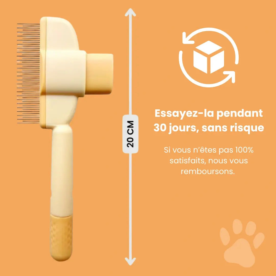 ChatiBrush™ – Brosse anti-poils morts
