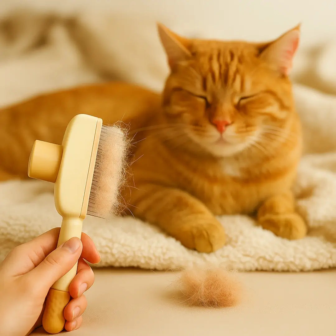 ChatiBrush™ – Brosse anti-poils morts