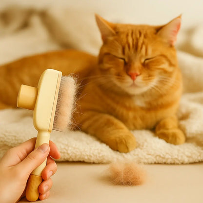 ChatiBrush™ – Brosse anti-poils morts