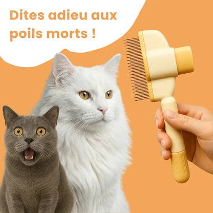 ChatiBrush™ – Brosse anti-poils morts