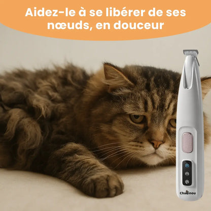 Chatinou™ - Tondeuse de Précision pour Chat