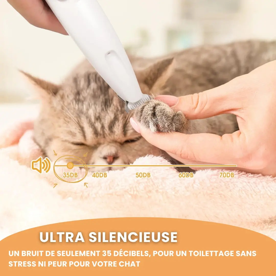 Chatinou™ - Tondeuse de Précision pour Chat