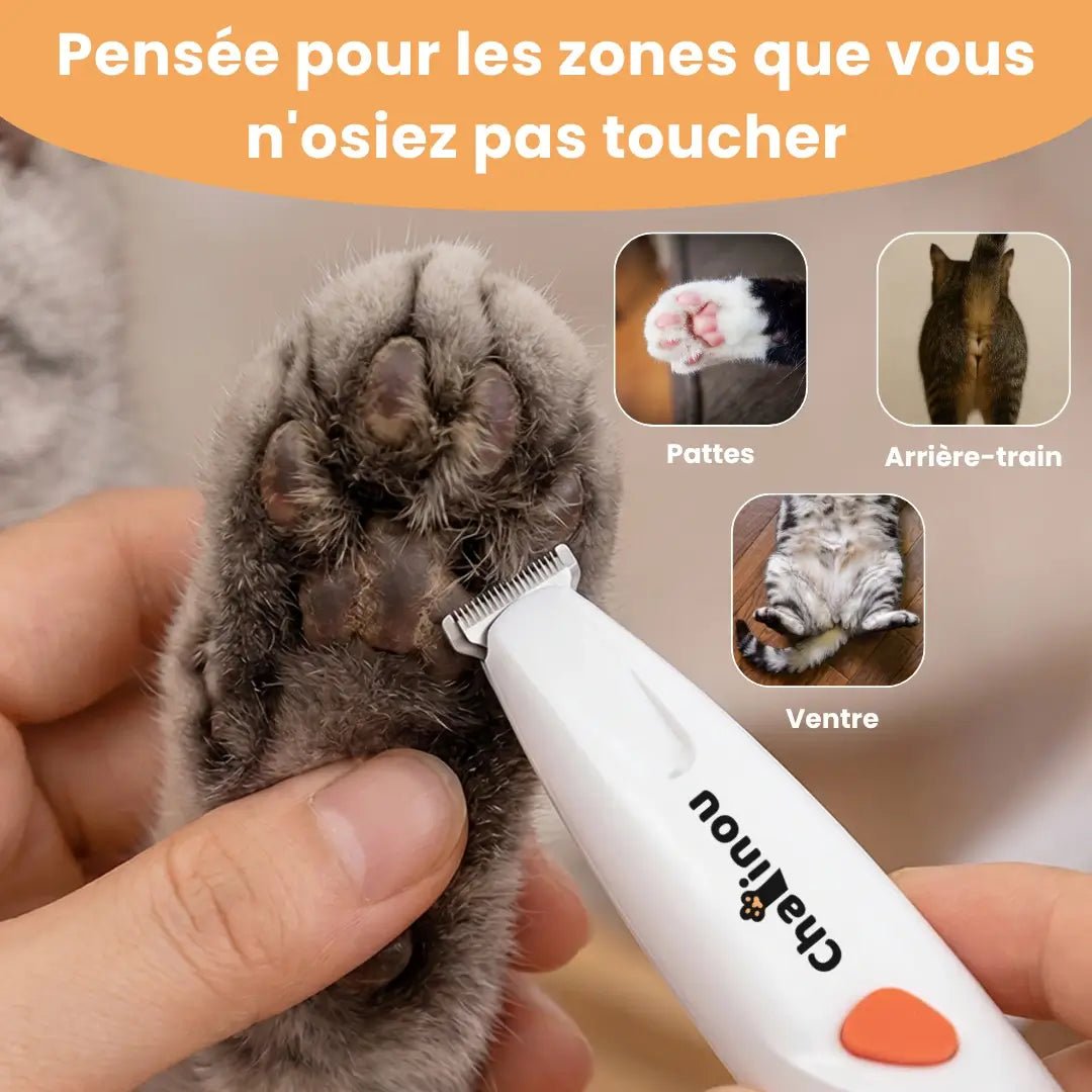 Chatinou™ - Tondeuse de Précision pour Chat - Chatinou
